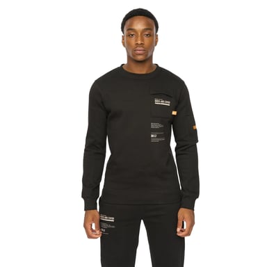Duck and Cover - "Applewood" Sweatshirt für Herren (Schwarz)