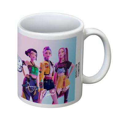 K-Pop Demon Hunters - Kaffeebecher, Huntr/X (Weiß)