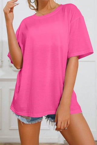 Helles Pinkes Sonnenstrahlen-Shirt
