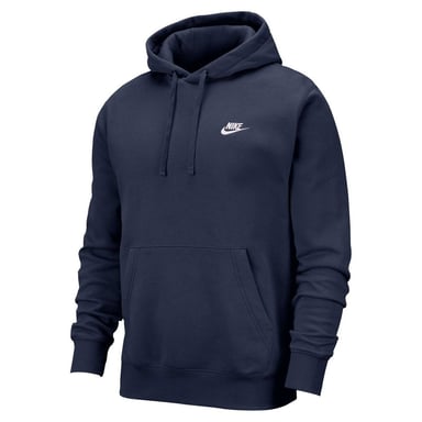 Nike - "Sportswear Club" Kapuzenpullover für Herren/Damen Unisex (Mitternachtsblau/Weiß)
