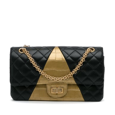 Chanel 19 Zwei-Farben Stepptasche