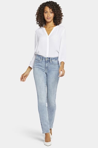 Sheri Slim Jeans Hellblau Premium-Denim | Haley