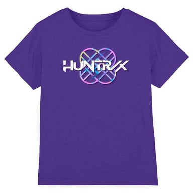 K-Pop Demon Hunters - T-Shirt für Kinder, Logo (Violett)