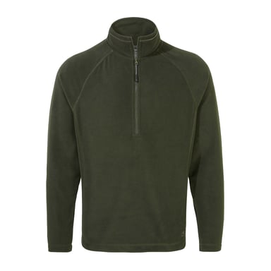 Craghoppers - "Expert Corey 200" Fleece-Oberteil für Herren, mit halbem Reißverschluss (Dunkles Zedern-Grün)