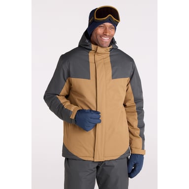 Mountain Warehouse - "Dusk III" Skijacke für Herren (Hellbraun)