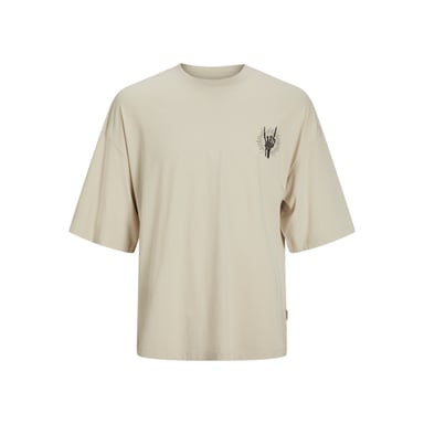 Jack & Jones Charge Oversize Fit Tee Beige