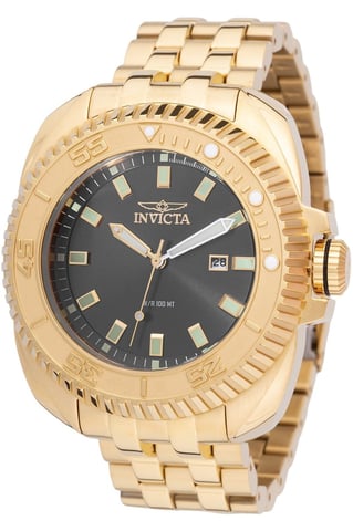 Invicta Coalition Forces 49782 Herrenuhr, Quarzwerk, 50 mm - Gold