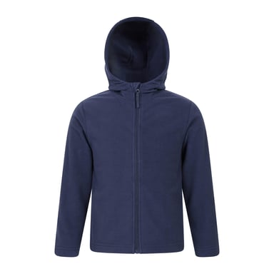 Mountain Warehouse - "Camber" Hoodie mit durchgehendem Reißverschluss für Kinder (Dunkelblau)