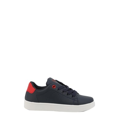 Jungen Navy Blau Sneakers Lowtop Schnürsenkel