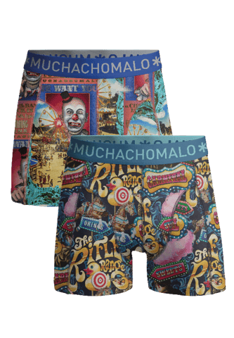 Muchachomalo Herren Boxer Shorts - 2er Pack - Herren Unterwäsche