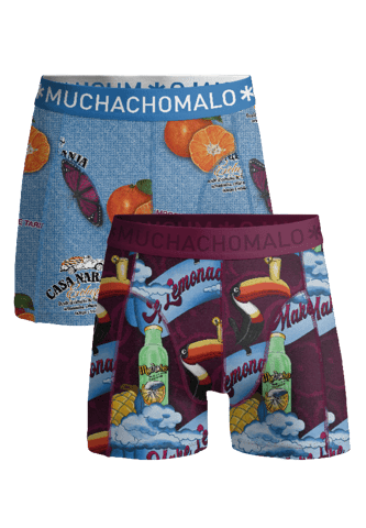 Muchachomalo Herren Boxer Shorts - 2er Pack - Herren Unterwäsche