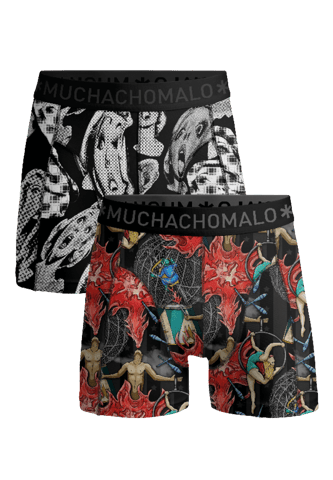 Muchachomalo Herren Boxer Shorts - 2er Pack - Herren Unterwäsche