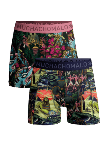 Muchachomalo Herren Boxer Shorts - 2er Pack - Herren Unterwäsche