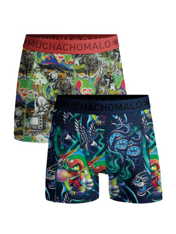 Muchachomalo Herren Boxer Shorts - 2er Pack - Herren Unterwäsche