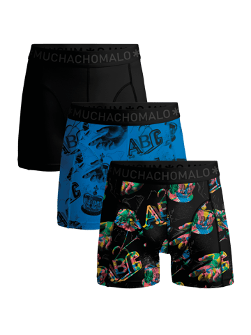 Muchachomalo Herren Boxer Shorts - 3er Pack - Herren Unterwäsche