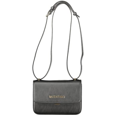 Mario Valentino Schwarze Polyethylen Damenhandtasche