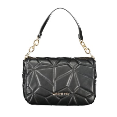Mario Valentino Schwarze Polyethylen Damenhandtasche