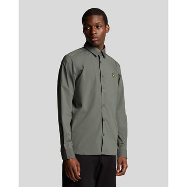 Lyle & Scott - Hemd für Herren, Bambus, Langärmlig (Grau)