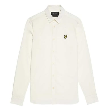 Lyle & Scott - Hemd für Herren, Bambus, Langärmlig (Weiß)