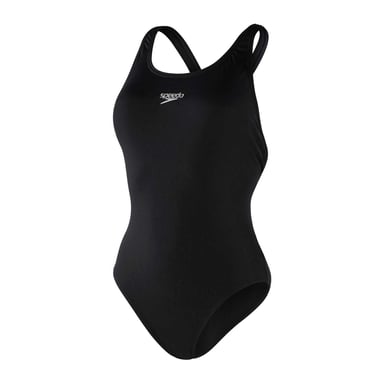 Speedo - Badeanzug für Damen, Eco Ausdauer +, Kostüm (Schwarz)