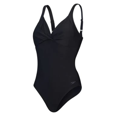 Speedo - Badeanzug für Damen, Eco Ausdauer + (Schwarz)