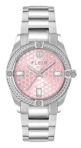 Philipp Plein Plein Icon Chain Silber Damen Armbanduhr PW1FA0125