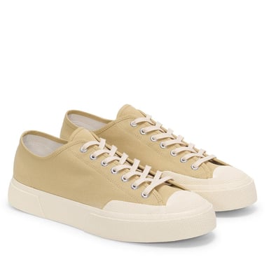 Superga - Herren/Damen Unisex Sneaker "2432 Works", Segeltuch (Beige/Naturweiß)
