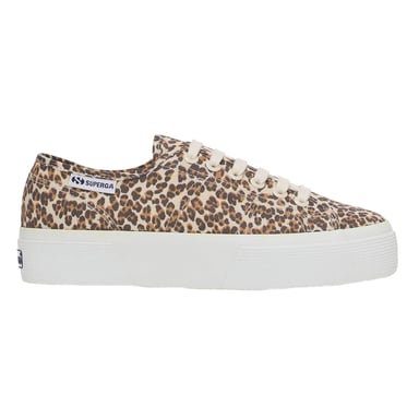 Superga - Damen Sneaker "3740 Leggera", Leo-Muster (Leopard/Avorio)
