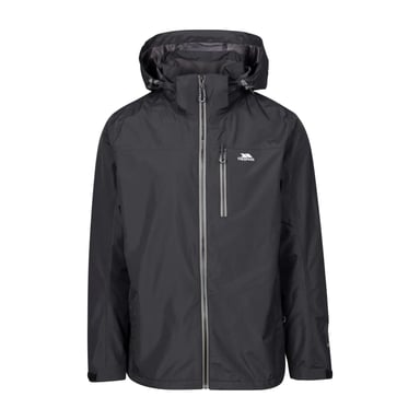 Trespass - "Hinderclay" Jacke, wasserfest für Herren (Schwarz)