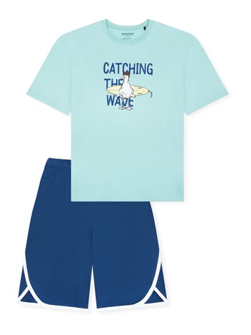 Schiesser Jungen Pyjama NightwearSchlafanzug, Pyjama Set, Nachtwäsche