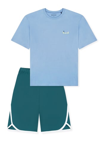 Schiesser Jungen Pyjama NightwearSchlafanzug, Pyjama Set, Nachtwäsche
