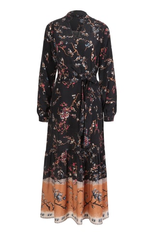 Wickelkleid, Kirschblütenmuster