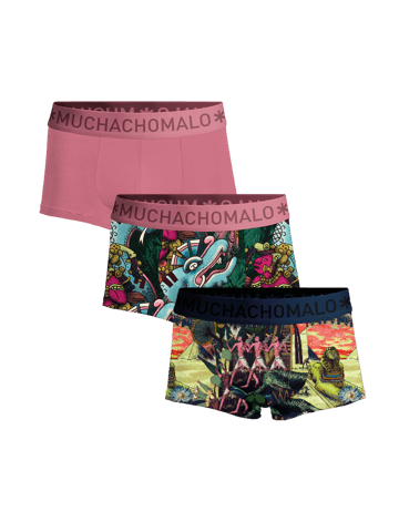 Muchachomalo Herren Boxershorts – 3 Stück – Herren Unterhosen