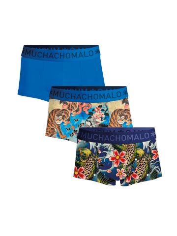 Muchachomalo Herren Boxershorts – 3 Stück – Herren Unterhosen