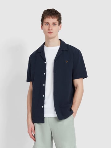 Herren True Navy Rutherford Revere Shirt