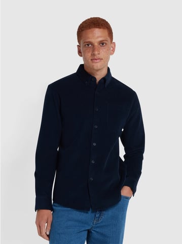 Herren True Navy Spencer LS Button-Down Hemd