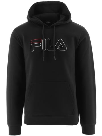 Herren Schwarzer Zack Hoodie