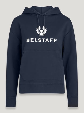 Damen Hoodie in Tiefsee-Navy