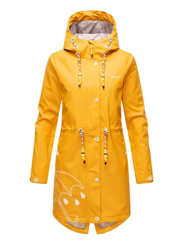 Marikoo Damen Regenjacke – Dancing Umbrella, wasserdicht mit Kapuze