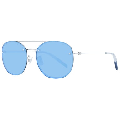 Tommy Hilfiger Blaue Metall- und Kunststoffsonnenbrille
