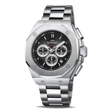 Rotorcraft Uhr Skyfall Chrono Silber