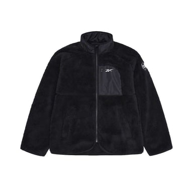 Reebok - "Double Monkey" Fleecejacke für Damen (Schwarz)
