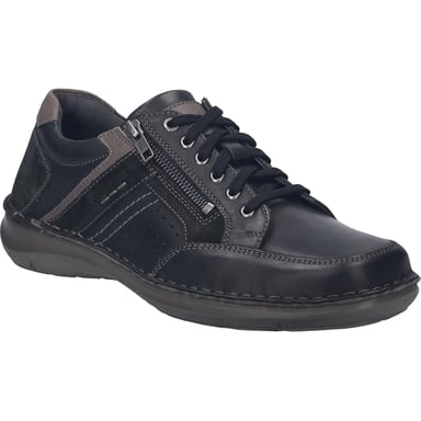 JOSEF SEIBEL Herren Halbschuh New Anvers 87 in schwarz-kombi