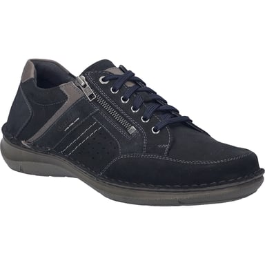 JOSEF SEIBEL Herren Halbschuh New Anvers 87 in dunkelblau-kombi