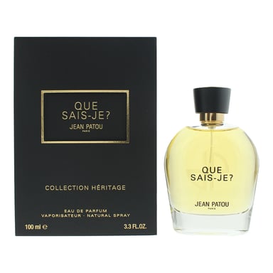 Jean Patou Kollektion Heritage Que Sais-Je? Eau de Parfum 100ml Spray für sie