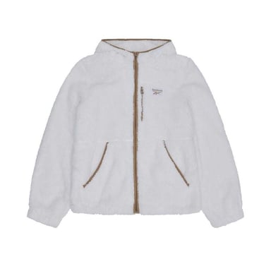 Reebok - "Double Monkey" Fleecejacke für Damen (Cremefarbe)
