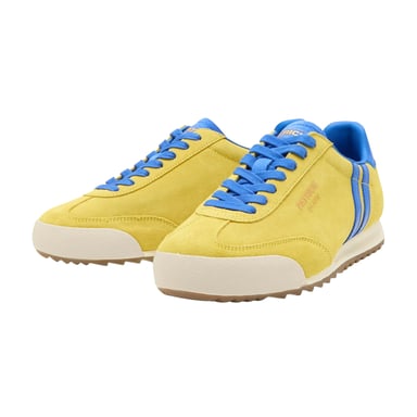 Patrick - "Dijon" Sneaker für Herren, Wildleder (Gelb/Königsblau)