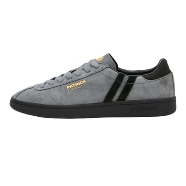 Patrick - "Monaco" Sneaker für Herren, Wildleder, Cupsohle (Holzkohle/Schwarz)