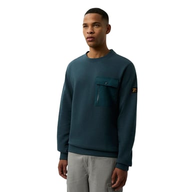 Patrick - "Archie" Sweatshirt für Herren, Rundhalsausschnitt (Dunkelblau)