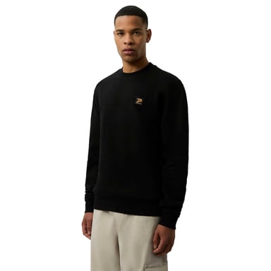 Patrick - "Oscar" Sweatshirt für Herren, Rundhalsausschnitt (Schwarz)